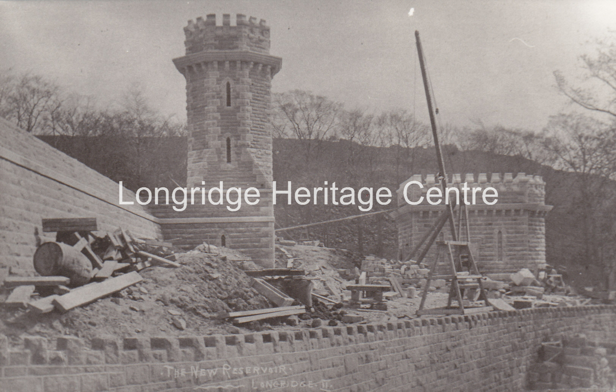 124B - Dilworth Waterworks - Under construction - 1906